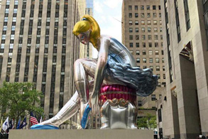 بالرین نشسته   (Seated Ballerina)اثر Jeff Koons